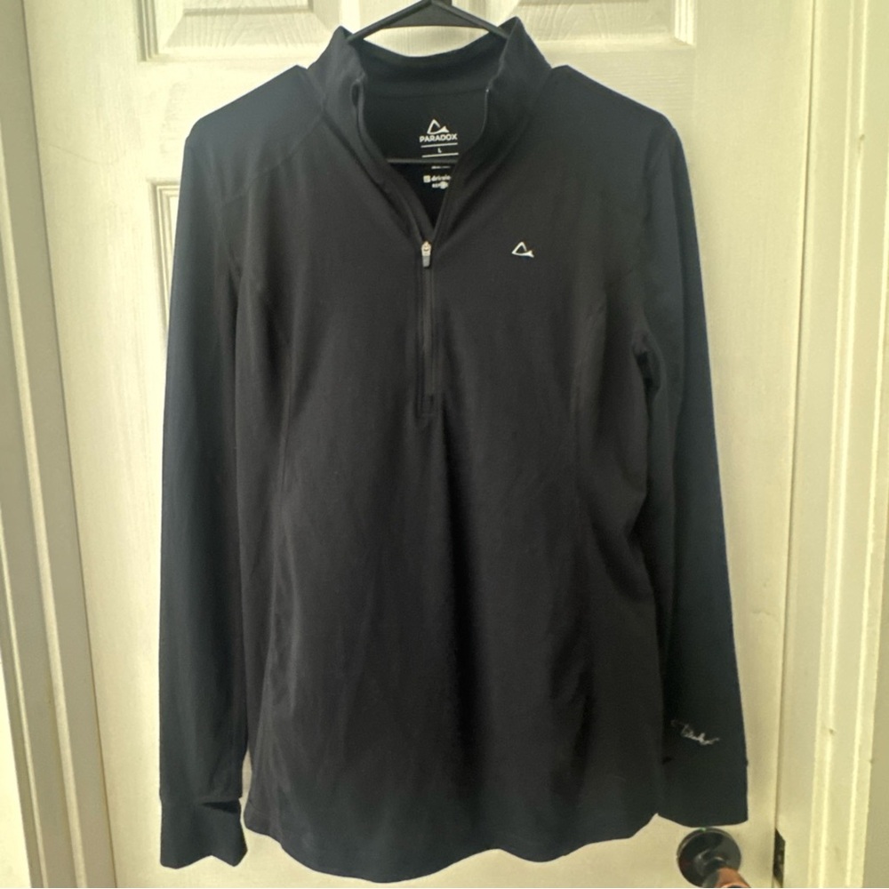 Paradox Charcoal Quarter-Zip Pullover
